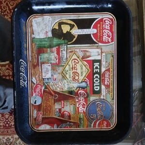 Coca Cola Black and Red Bakeware Tray